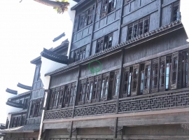 岳陽(yáng)防腐木門頭；裝飾-湖南防腐木廠家