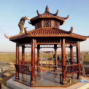 長(zhǎng)沙涼亭供應(yīng)-防腐木涼亭生產(chǎn)廠家
